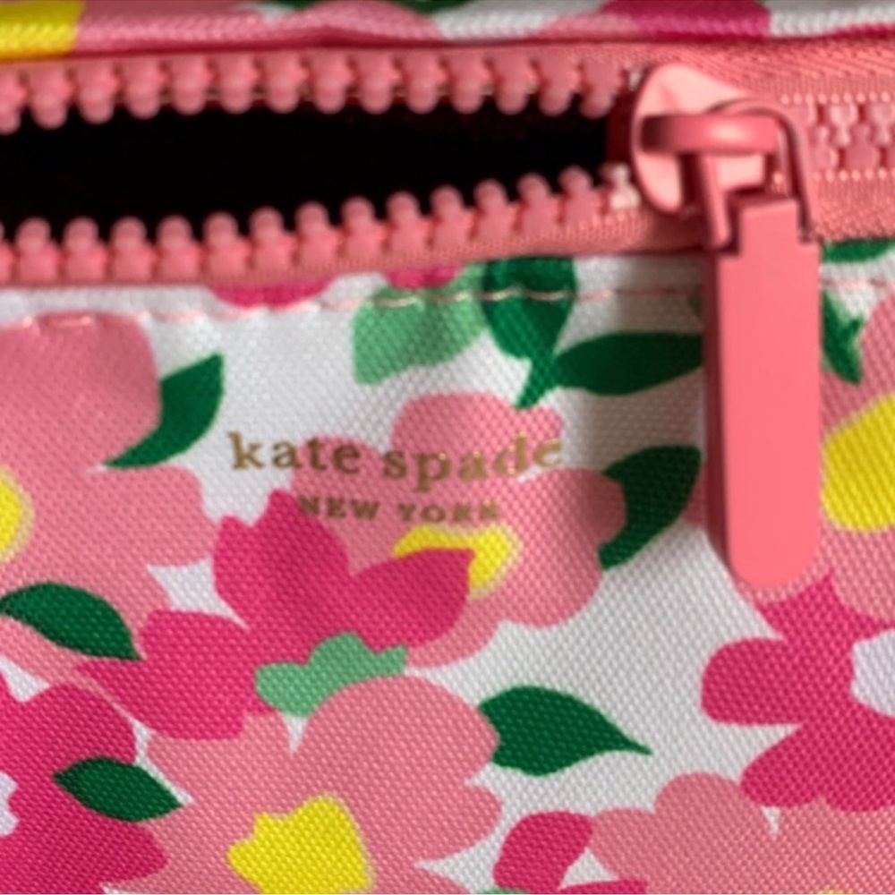 π₯Price Dropπ₯ Kate Spade BIG Insulated Cooler in Vintage Garden Pink Flowers NWT - Picture 10 of 10